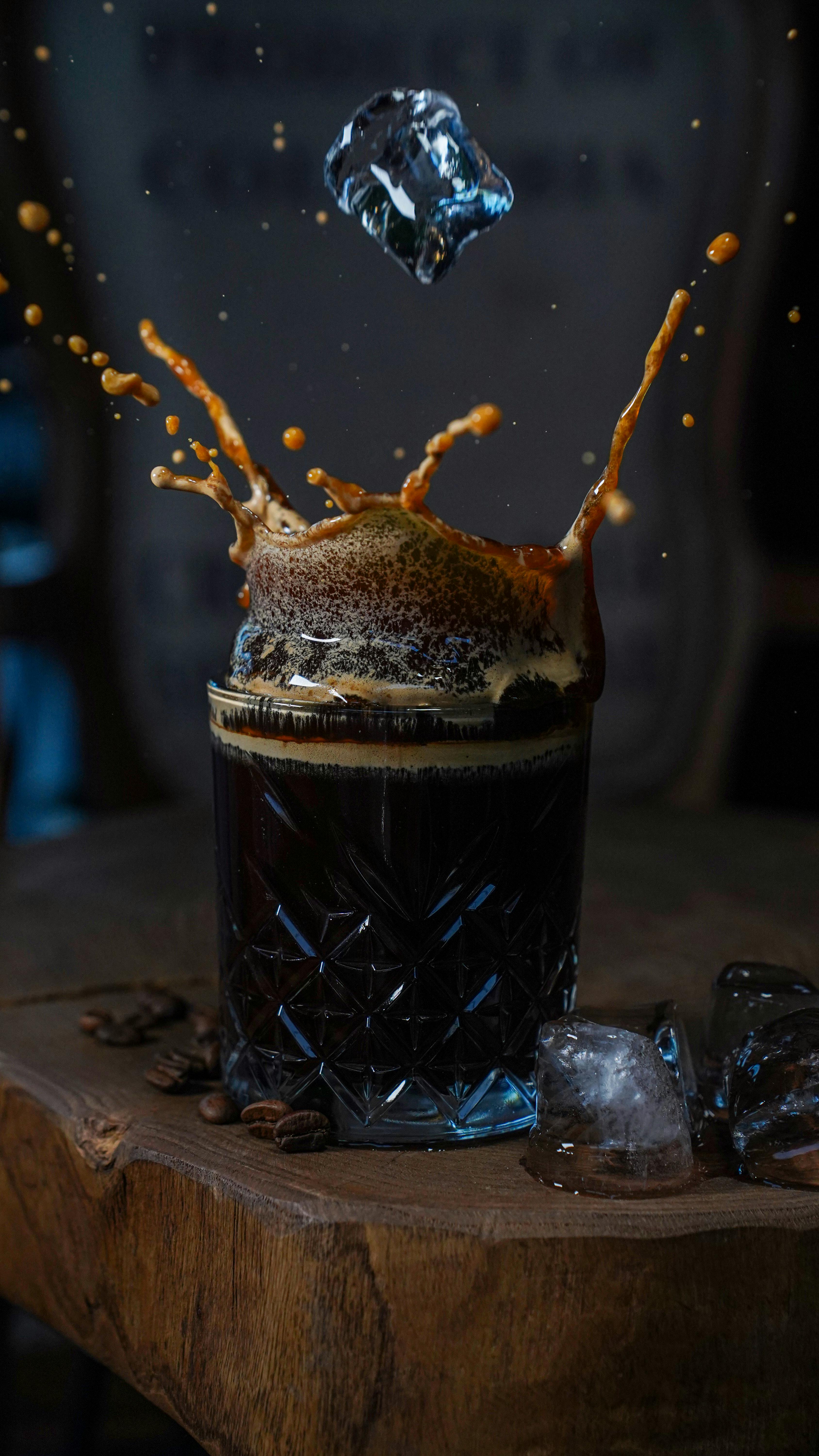 Cold Brew Kaffee im Glas